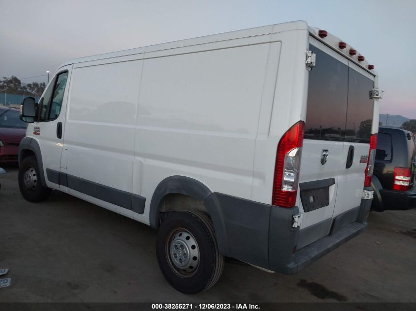 2017 RAM PROMASTER 1500 LOW ROOF 136" WB - 3C6TRVAG0HE521788