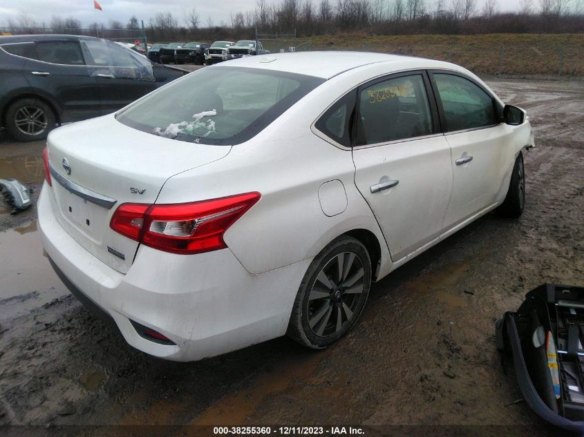 2019 NISSAN SENTRA SV - 3N1AB7AP8KY235373