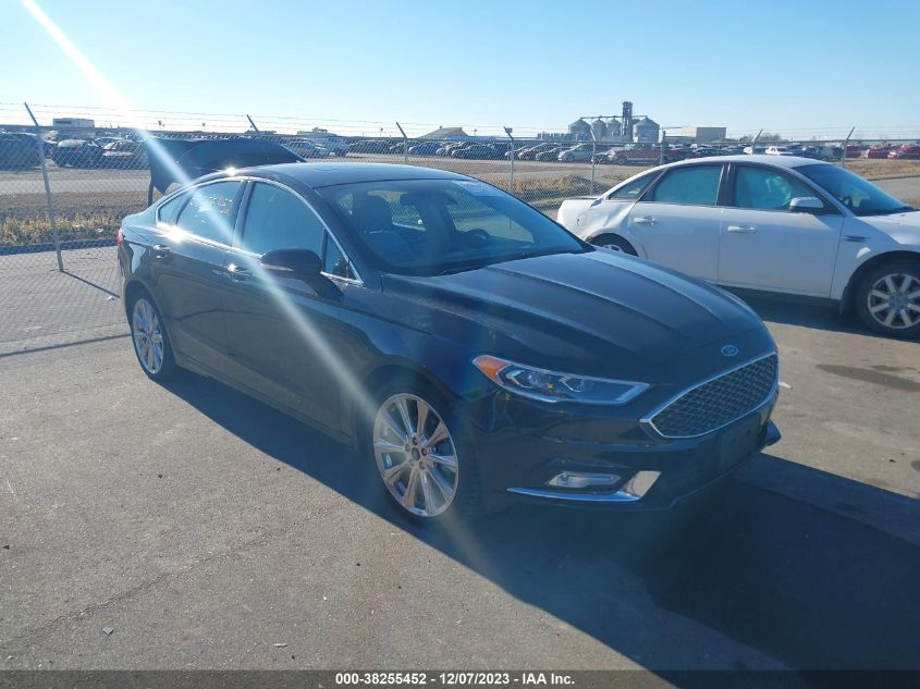 2017 FORD FUSION PLATINUM - 3FA6P0D94HR293322