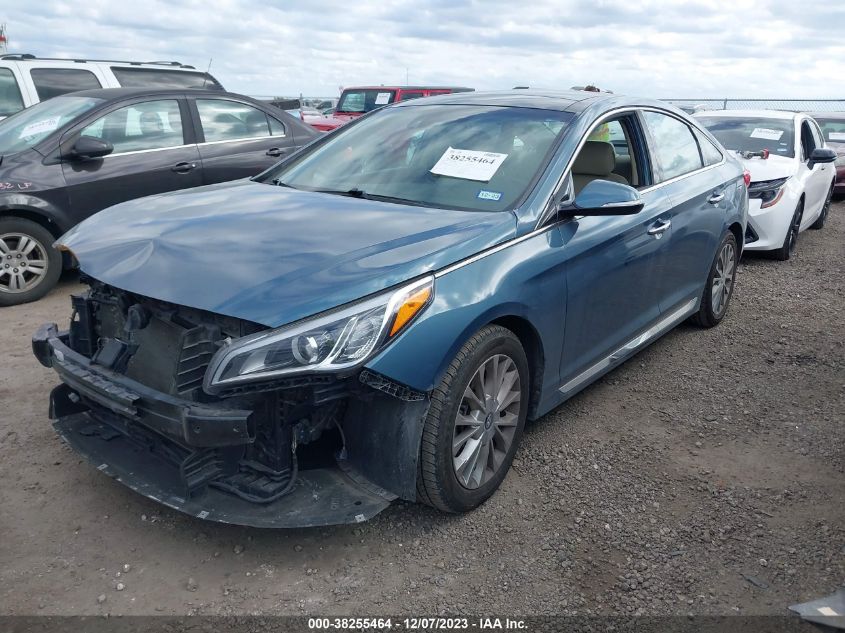 2015 HYUNDAI SONATA LIMITED - 5NPE34AF5FH077465