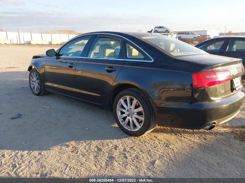 2014 AUDI A6 3.0T PREMIUM PLUS - WAUFGAFC3EN110822