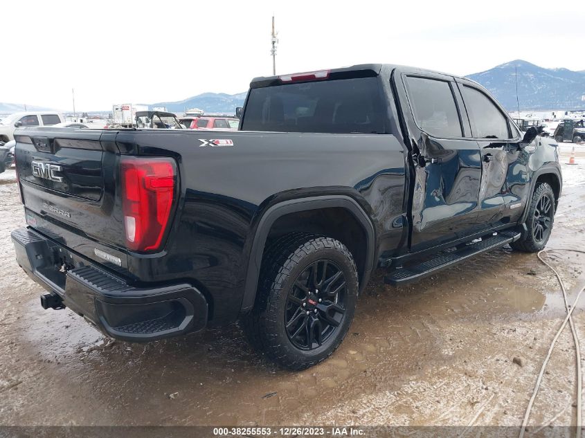 2021 GMC SIERRA 1500 4WD  SHORT BOX ELEVATION - 3GTU9CED9MG461770