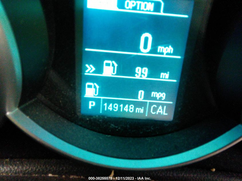 2015 CHEVROLET CRUZE LT - 1G1PC5SB0F7119533