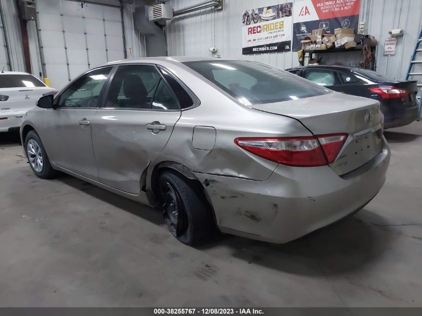 2015 TOYOTA CAMRY LE - 4T4BF1FKXFR501941