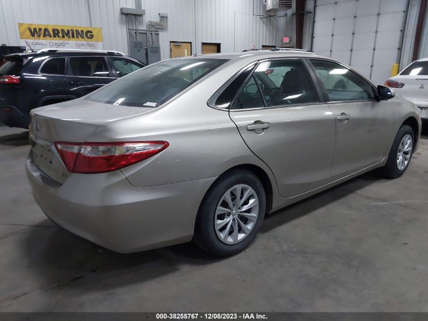 2015 TOYOTA CAMRY LE - 4T4BF1FKXFR501941