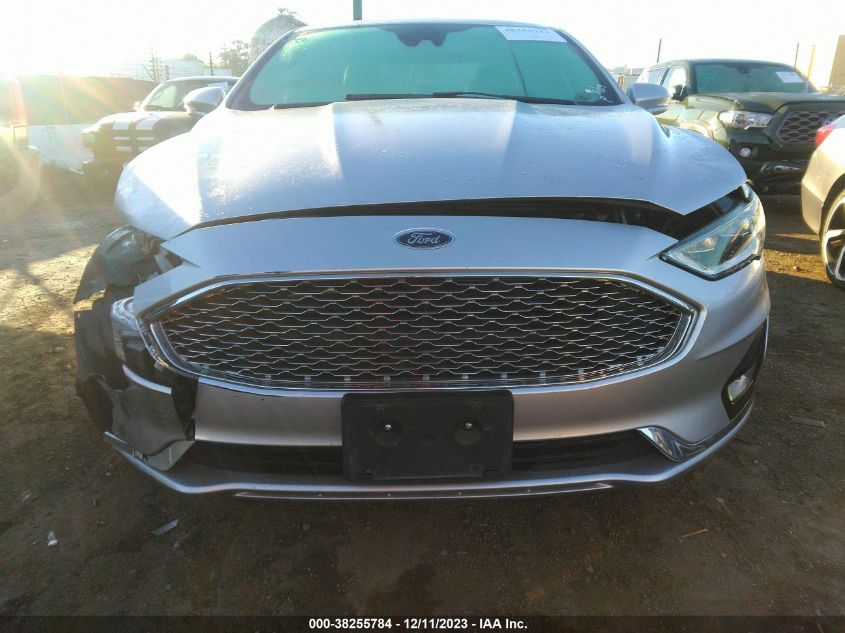 2019 FORD FUSION TITANIUM - 3FA6P0D96KR226437