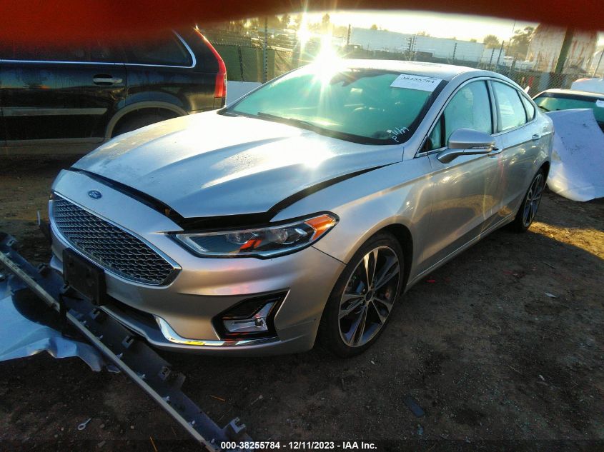 2019 FORD FUSION TITANIUM - 3FA6P0D96KR226437