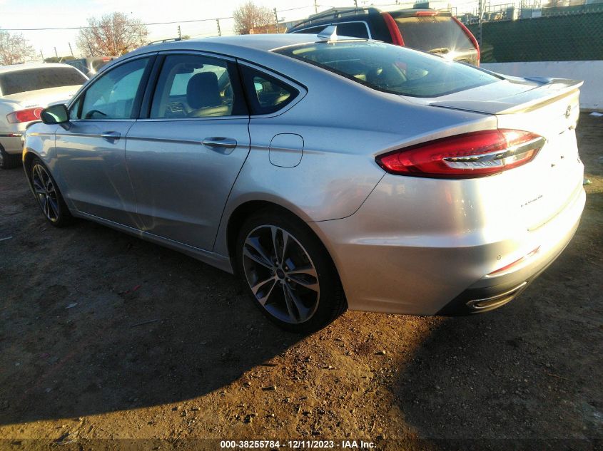 2019 FORD FUSION TITANIUM - 3FA6P0D96KR226437