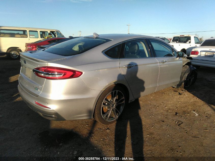 2019 FORD FUSION TITANIUM - 3FA6P0D96KR226437