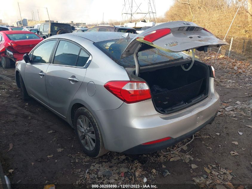 2015 KIA FORTE EX - KNAFX4A82F5302416
