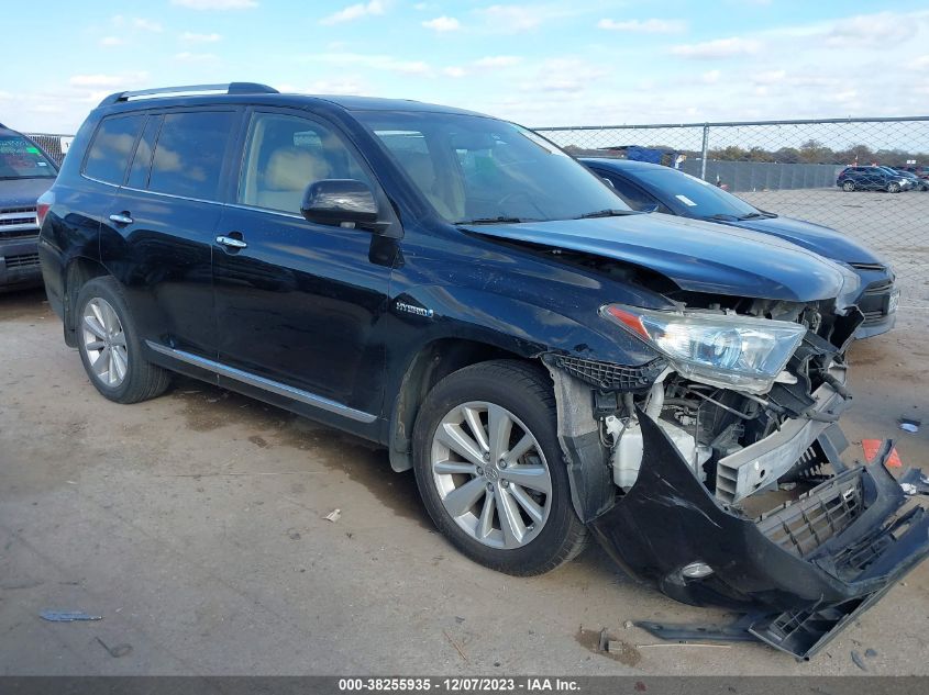2013 TOYOTA HIGHLANDER HYBRID LIMITED V6 - JTEDC3EH7D2016548