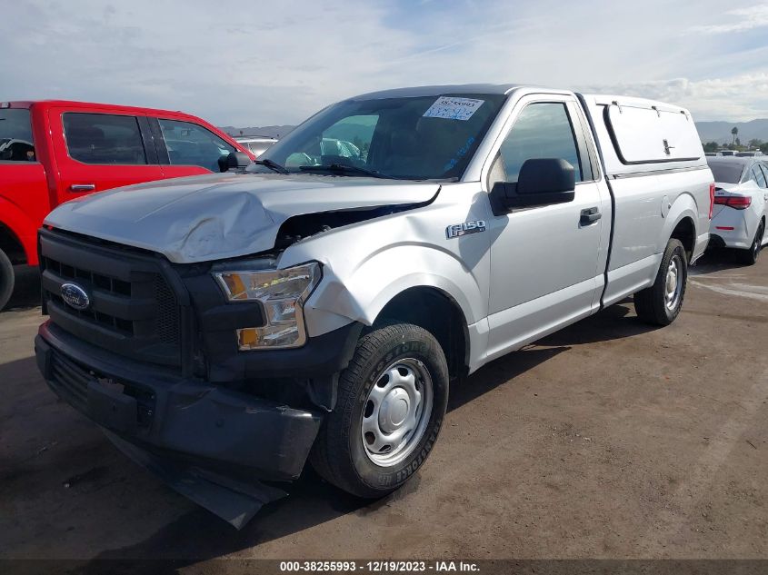 2017 FORD F-150 XL/XLT - 1FTNF1CFXHKE27261