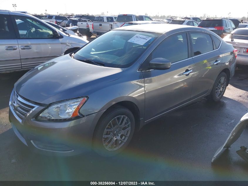 2015 NISSAN SENTRA S - 3N1AB7AP3FY333247