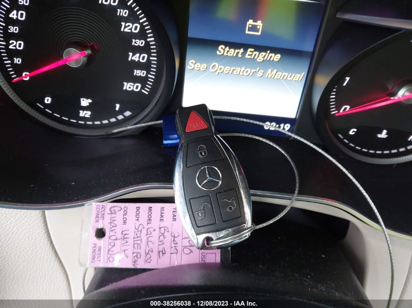 2019 MERCEDES-BENZ GLC 300 - WDC0G4JB8KV161876