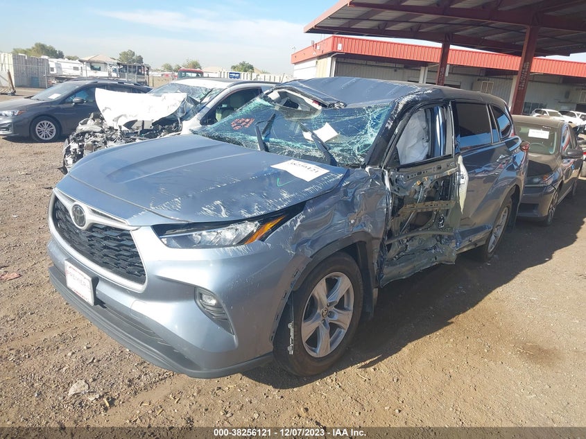 VIN 5TDBZRBH5LS008263 2020 TOYOTA HIGHLANDER L/LE