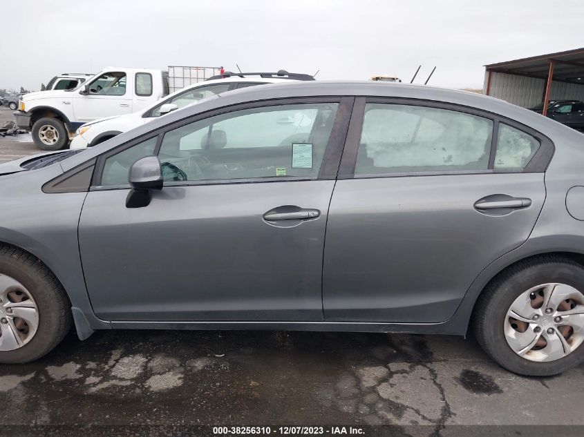 2013 HONDA CIVIC LX - 19XFB2F59DE239529