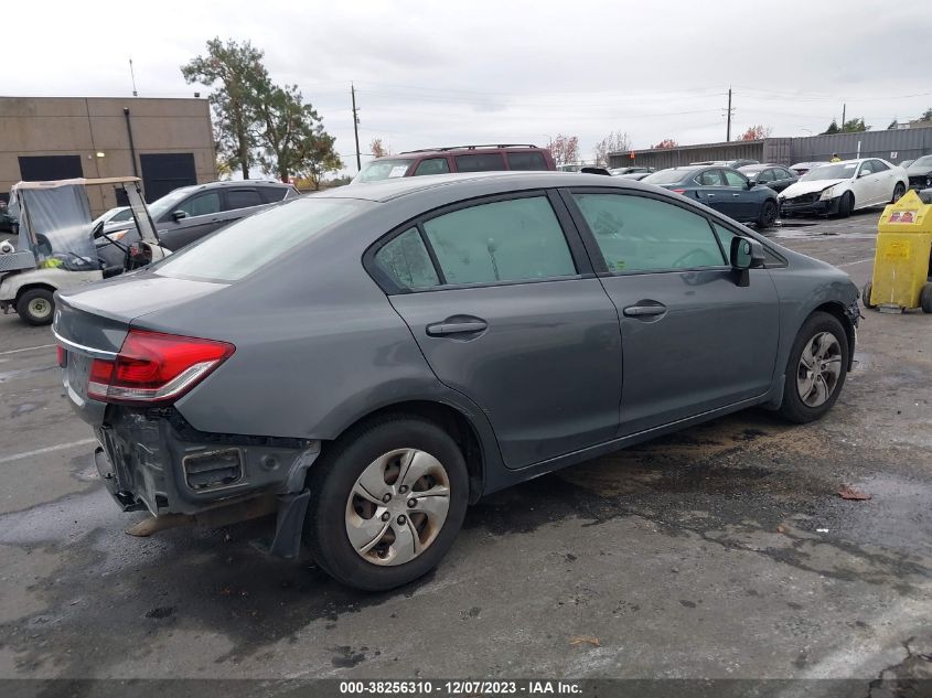 2013 HONDA CIVIC LX - 19XFB2F59DE239529
