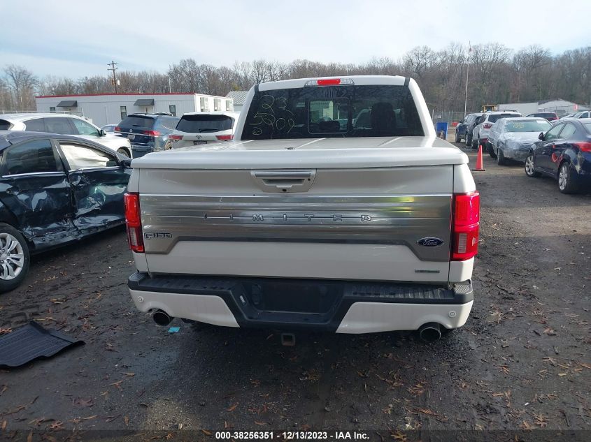 2019 FORD F-150 LIMITED - 1FTEW1EG4KFD28490