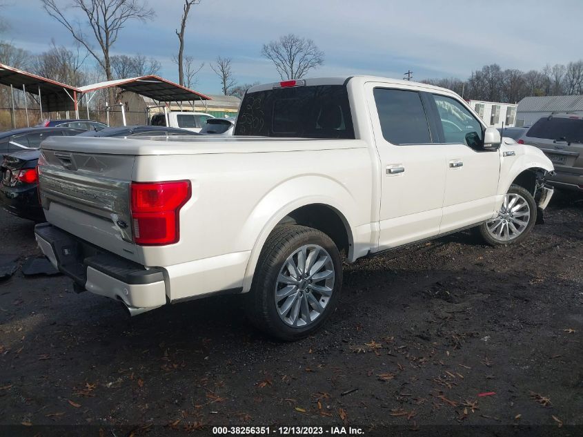 2019 FORD F-150 LIMITED - 1FTEW1EG4KFD28490