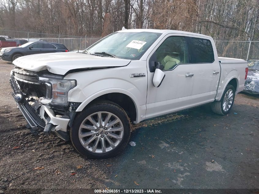 2019 FORD F-150 LIMITED - 1FTEW1EG4KFD28490