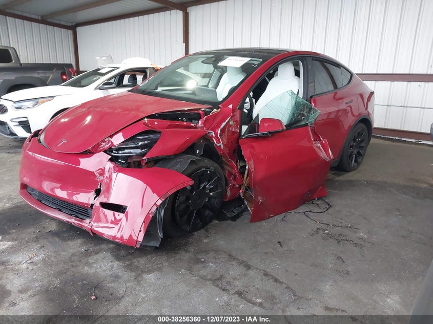 VIN 7SAYGDEE4PF815083 2023 TESLA MODEL Y