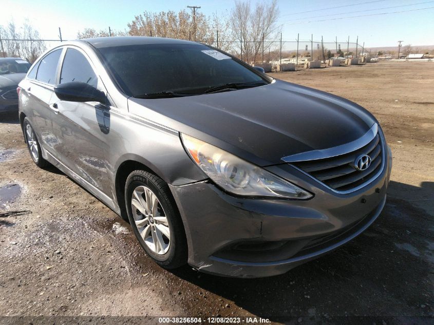 2014 HYUNDAI SONATA GLS - 5NPEB4AC9EH907498