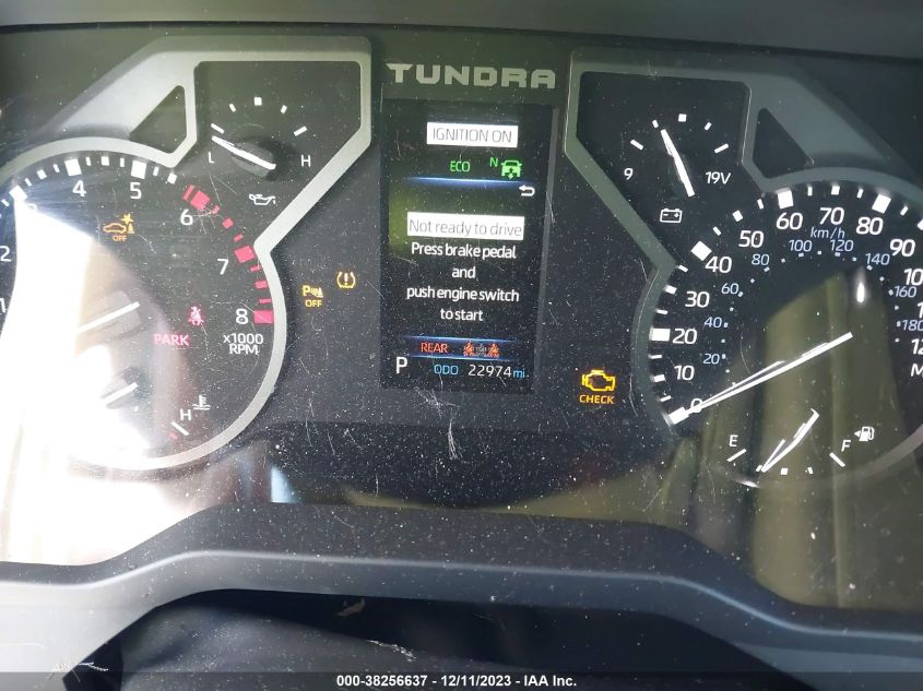 2022 TOYOTA TUNDRA LIMITED - 5TFJA5DB1NX029063