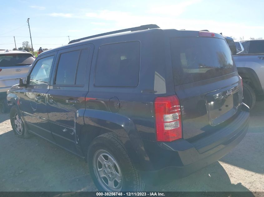 2016 JEEP PATRIOT SPORT - 1C4NJPBA8GD518622