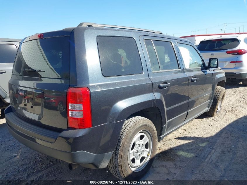 2016 JEEP PATRIOT SPORT - 1C4NJPBA8GD518622
