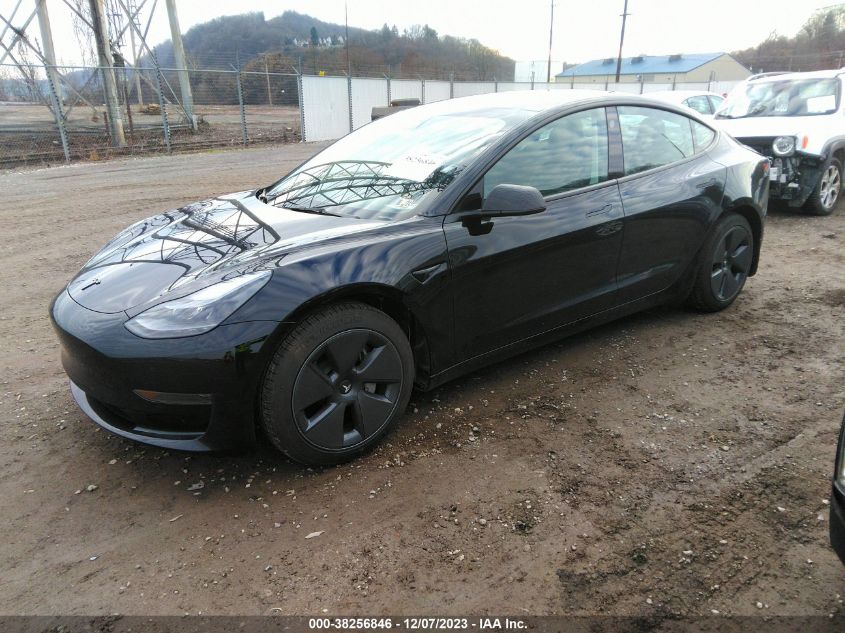 2023 TESLA MODEL 3 REAR-WHEEL DRIVE - 5YJ3E1EA4PF593038