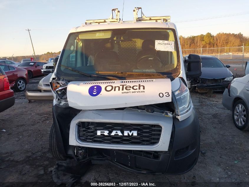 2019 RAM PROMASTER 1500 LOW ROOF 136" WB - 3C6TRVAG6KE514013