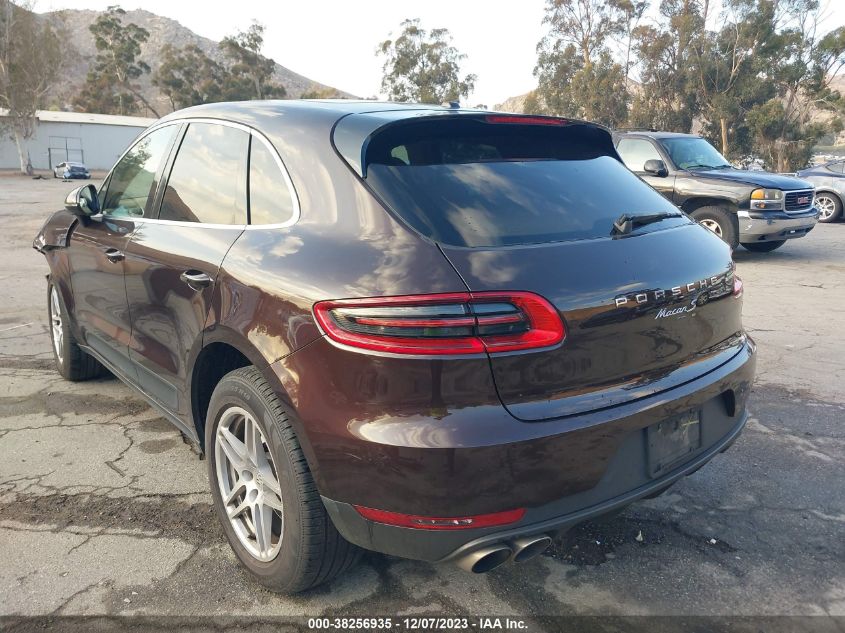 2015 PORSCHE MACAN S - WP1AB2A50FLB64147