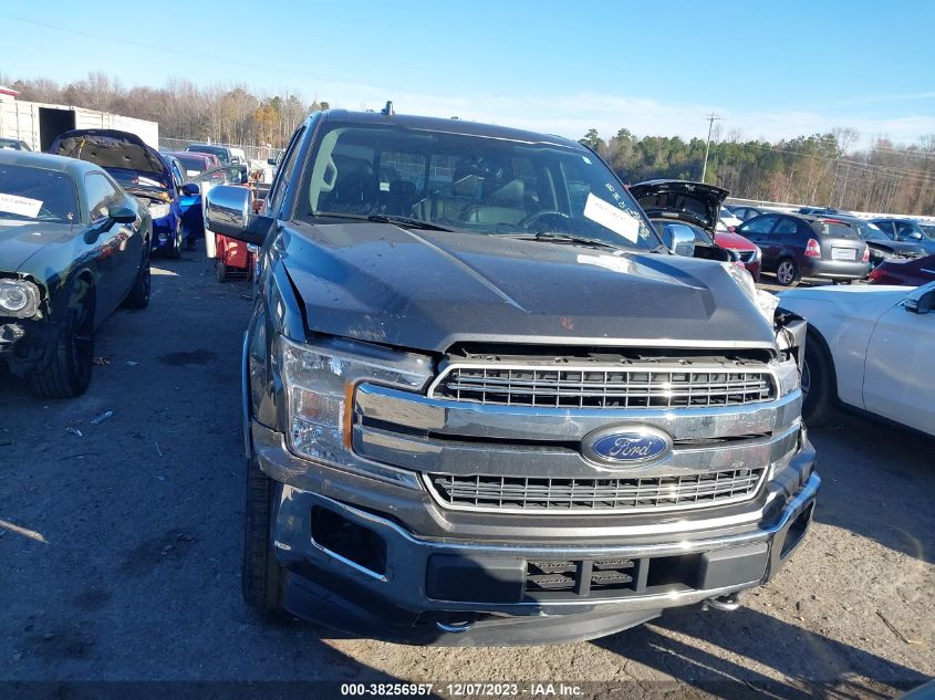 2018 FORD F-150 LARIAT - 1FTEW1EG0JKD28380