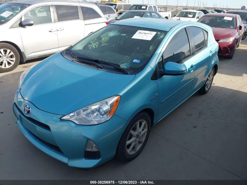 2013 TOYOTA PRIUS C ONE/TWO/THREE/FOUR - JTDKDTB33D1042992