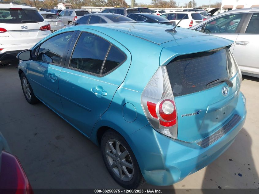 2013 TOYOTA PRIUS C ONE/TWO/THREE/FOUR - JTDKDTB33D1042992