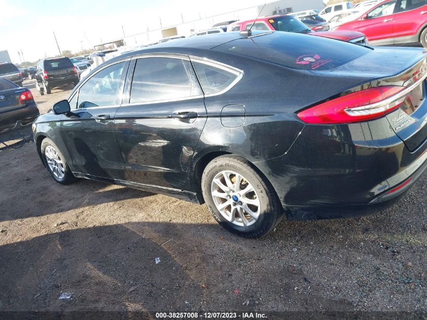 2017 FORD FUSION S - 3FA6P0G73HR212434