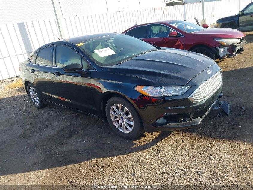 2017 FORD FUSION S - 3FA6P0G73HR212434