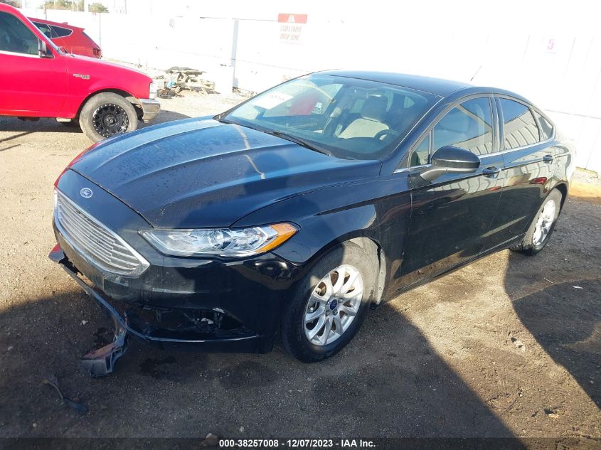 2017 FORD FUSION S - 3FA6P0G73HR212434