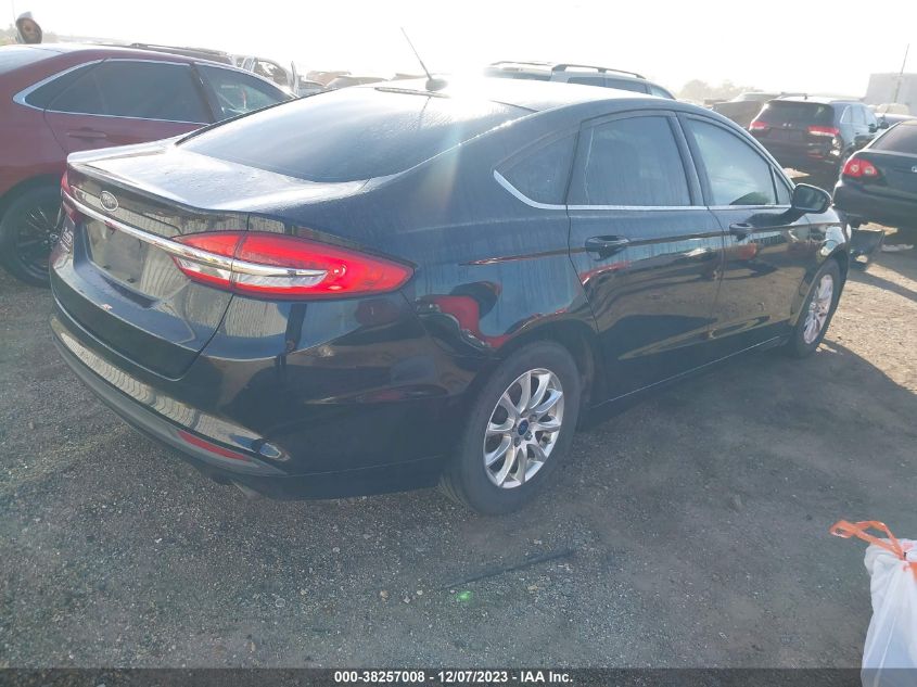 2017 FORD FUSION S - 3FA6P0G73HR212434