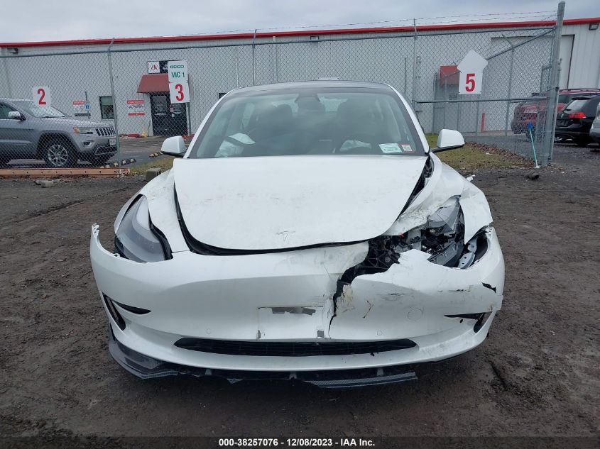 5YJ3E1EA6MF982193 | 2021 TESLA MODEL 3