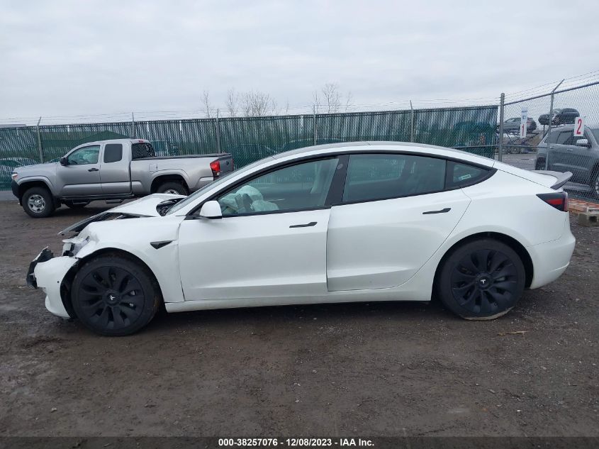 5YJ3E1EA6MF982193 | 2021 TESLA MODEL 3