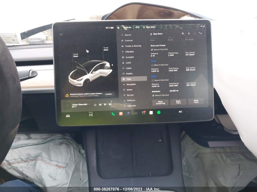 5YJ3E1EA6MF982193 | 2021 TESLA MODEL 3