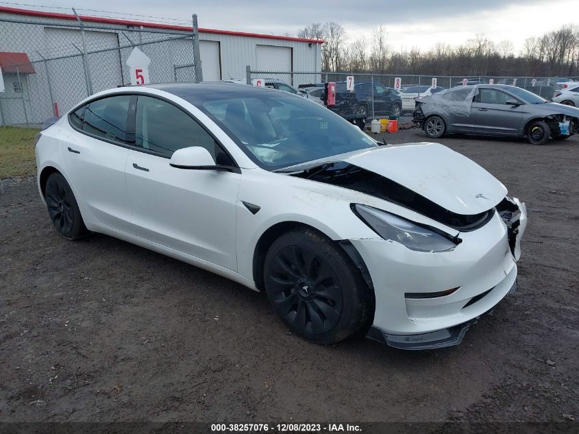 5YJ3E1EA6MF982193 | 2021 TESLA MODEL 3