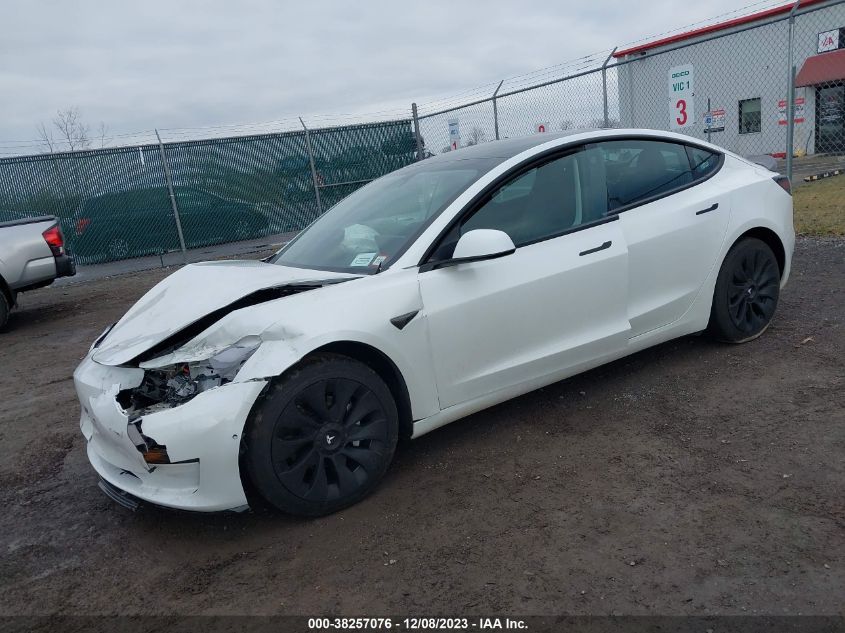 5YJ3E1EA6MF982193 | 2021 TESLA MODEL 3