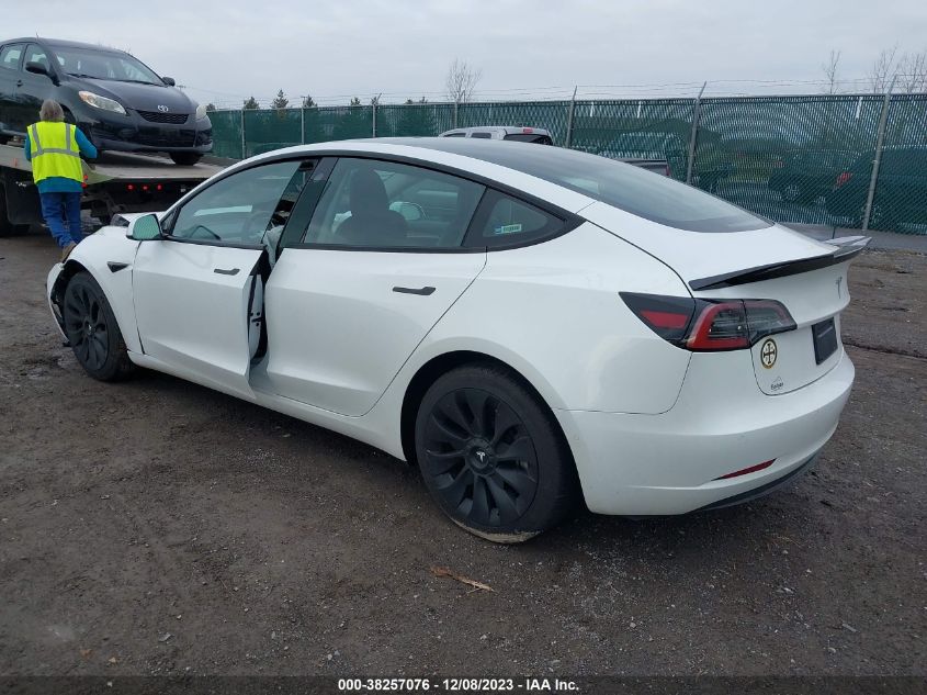 5YJ3E1EA6MF982193 | 2021 TESLA MODEL 3