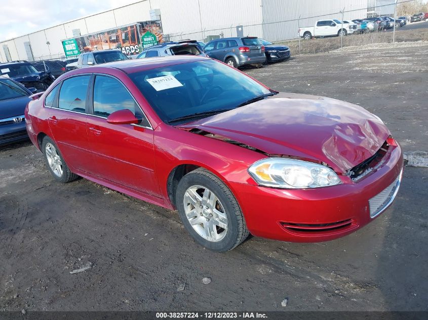 2013 CHEVROLET IMPALA LT - 2G1WB5E31D1125189