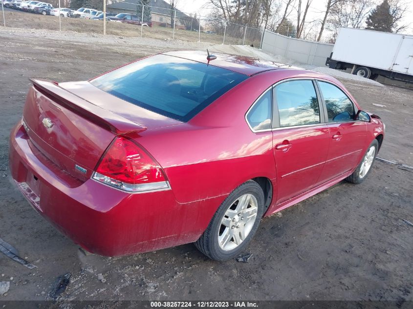 2013 CHEVROLET IMPALA LT - 2G1WB5E31D1125189