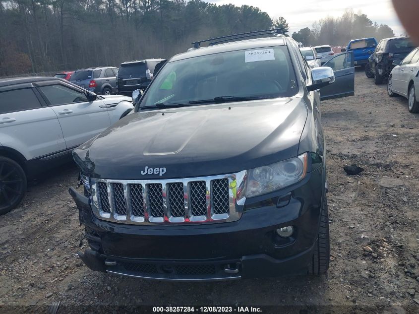 2013 JEEP GRAND CHEROKEE OVERLAND - 1C4RJFCG2DC597530