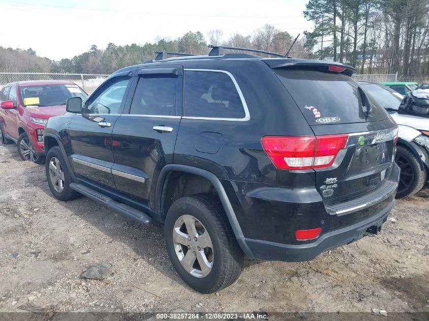 2013 JEEP GRAND CHEROKEE OVERLAND - 1C4RJFCG2DC597530