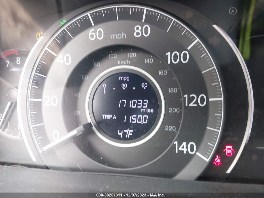 2015 HONDA CR-V EX-L - 5J6RM4H79FL093509